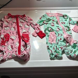 Hello kitty x Posh Peanut footies